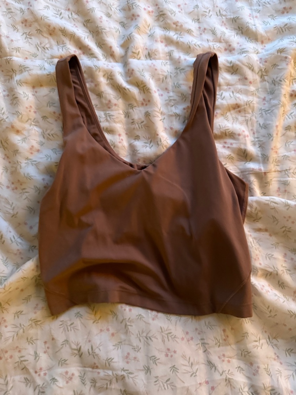 lululemon athletica Brown Sports Bra